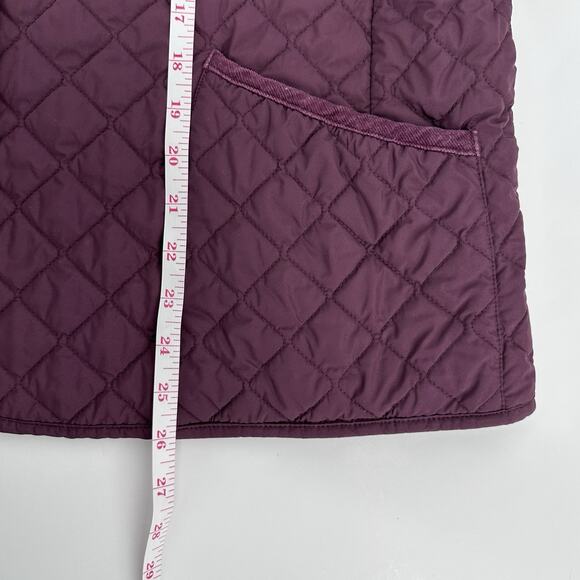 Pendleton Quilted Jacket Women’s Size XL Purple Button Up Long Sleeve Pockets - Picture 6 of 7